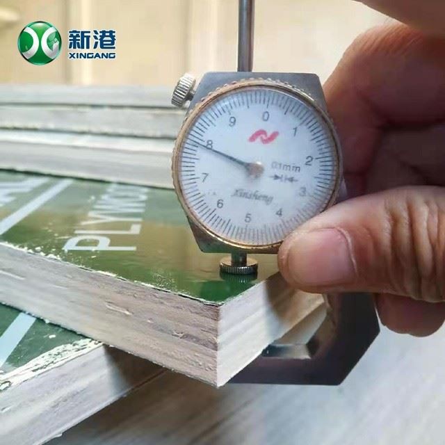 18mm High Strength Waterproof Green Film Faced PlyWood For Construction