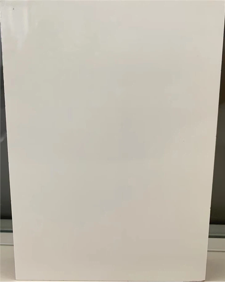 حصيرة بيضاء ، لوح MDF عالي اللمعان