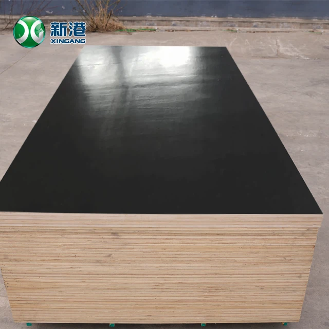 واجه 13 Ply Phenolic 18mm Board China Factory 16mm Brown / Black BP Film الخشب الرقائقي للبناء