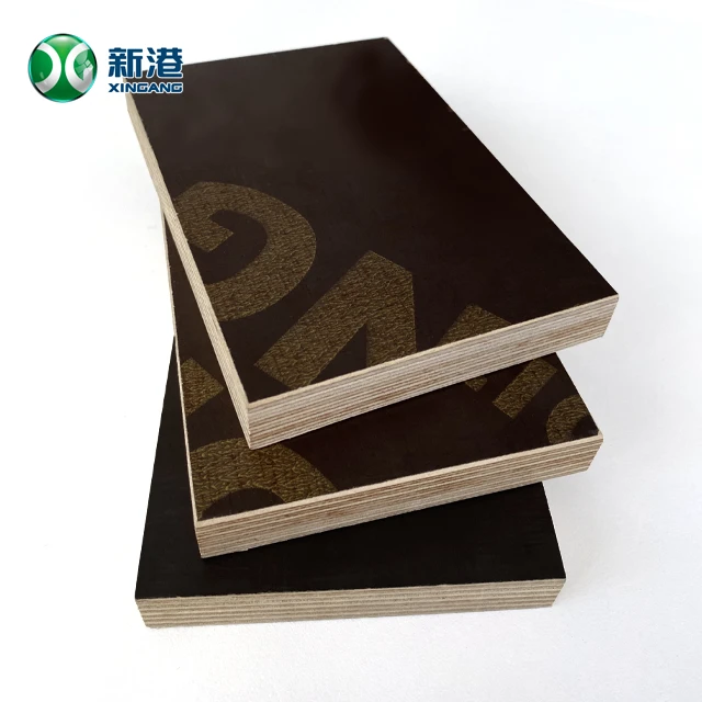 Marine Plywood Board Plywood Sheets Wholesale Fsc Certified Poplar Core 18mm Film Faced Formwork