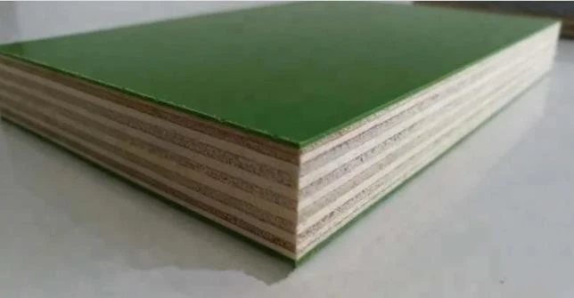 Green Plastice Pvc Costed Plywood